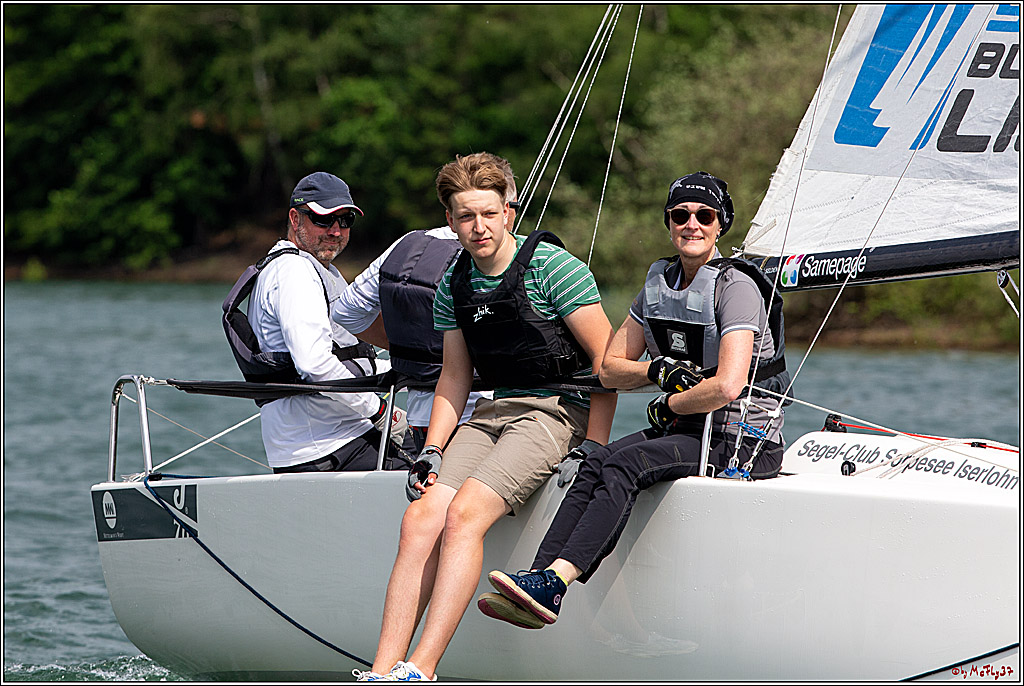 J70 - WOODLAND, 12.06.2021 Segelboot; Segeln; Woodland; Spinnaker; J70; Sorpesee; Sauerland